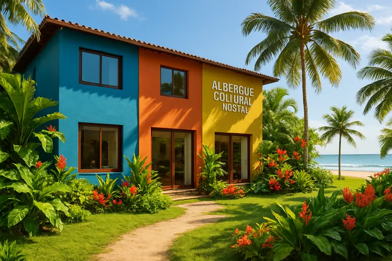 Albergue Cultural Hostel: Conforto e Cultura na Praia da Enseada